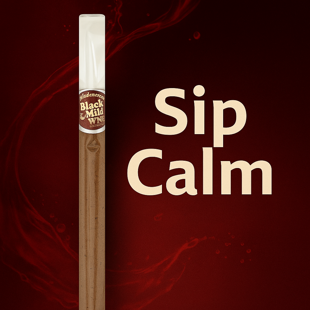 Black & Mild Plastic Tip Wine Cigar - Single