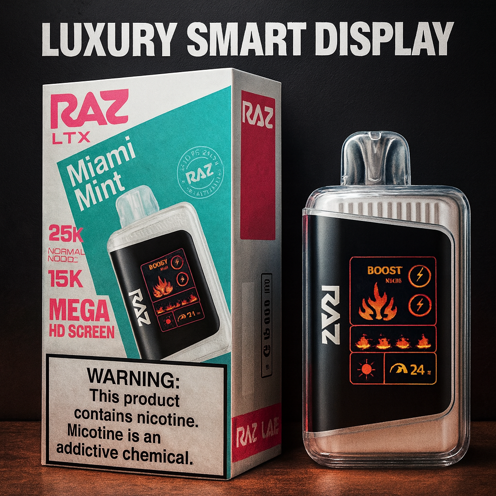 RAZ LTX 25K Miami Mint – Luxury Smart Display | Cloud Culture