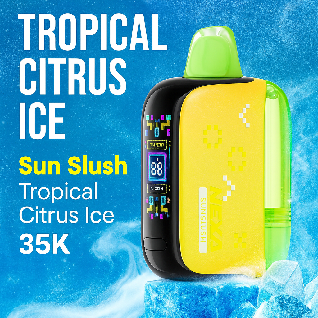 Nexa PIX 35K Sun Slush – Tropical Citrus Ice Disposable Vape