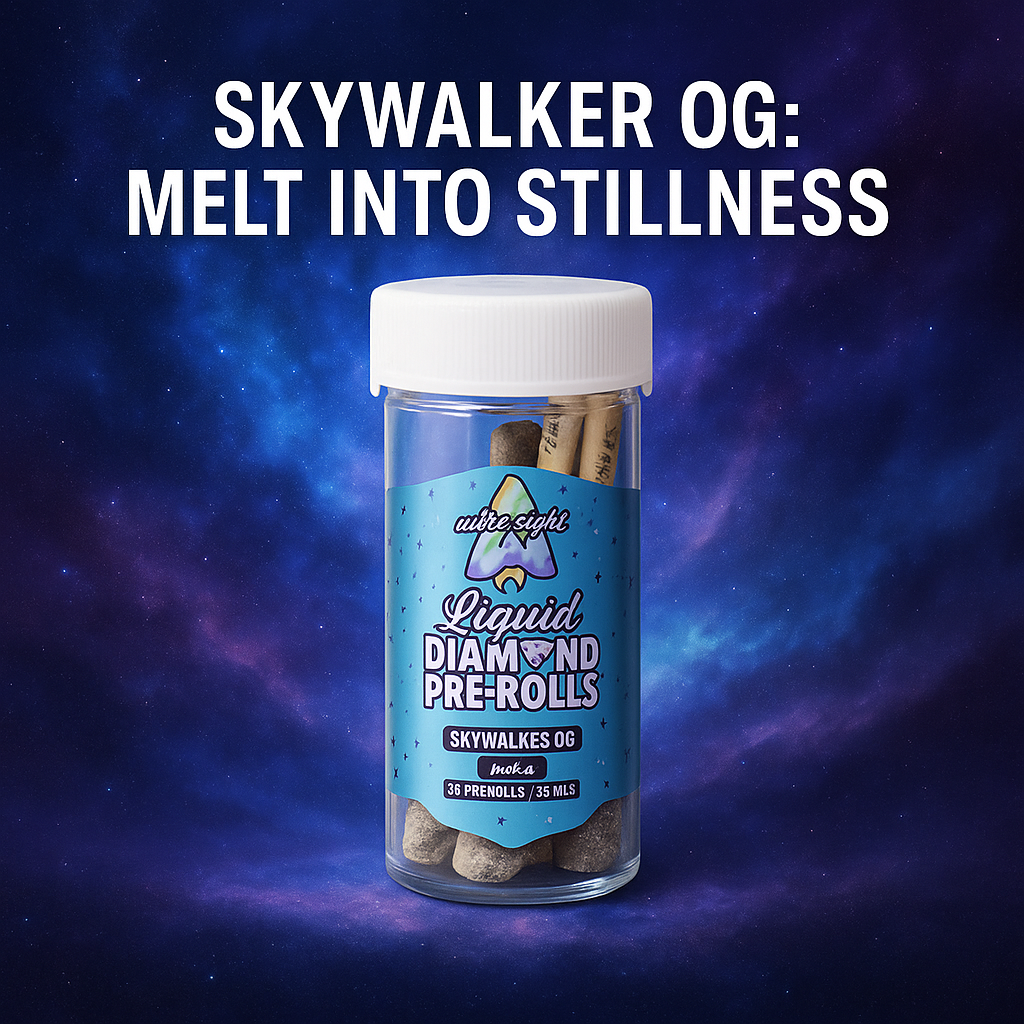 (10ct Jar) Premium Skywalker OG THCA Liquid Diamond PreRolls – Astro Eight Boutique Indica | Cloud Culture