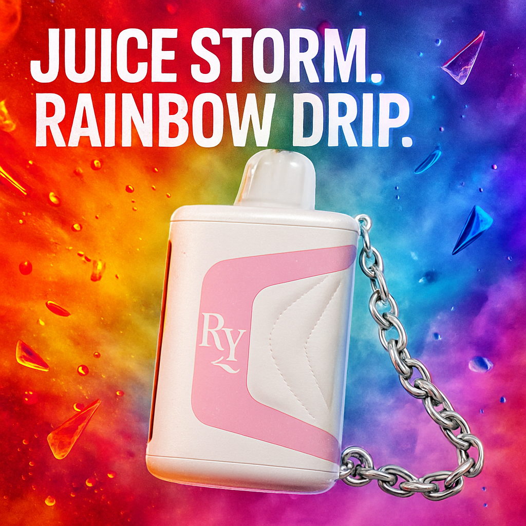 RAZ RYL Rainbow Luxury Fashion-Forward Candy Shop-Inspired 35000 Puff Disposable