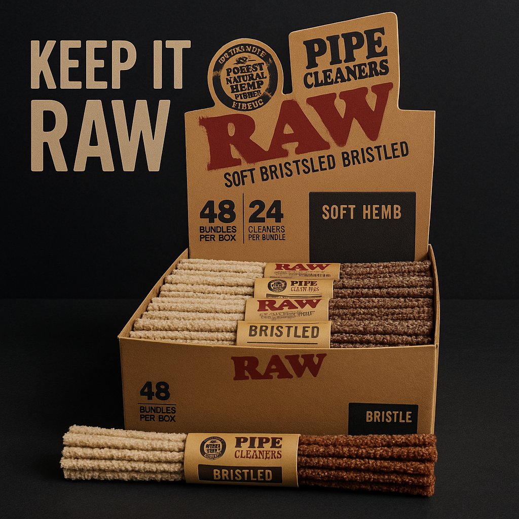 RAW Pipe Cleaners – Soft & Bristled Combo | Cloud Culture