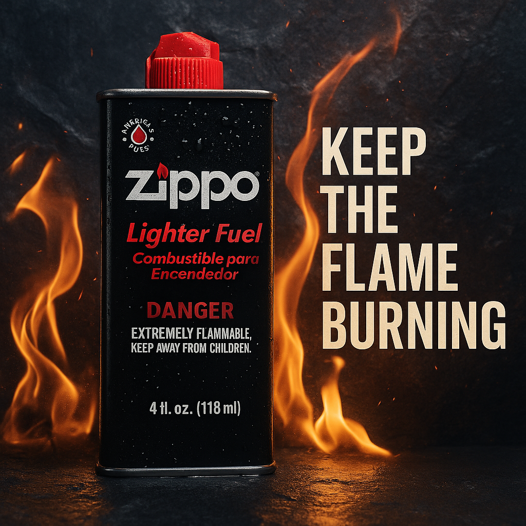 Zippo Lighter Fluid – 4 oz Bottle