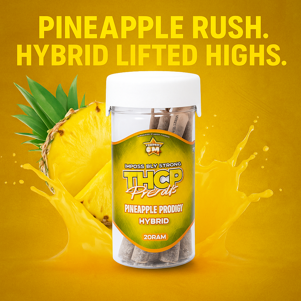 Premium Pineapple Prodigy THC-P PreRoll – Astro Eight 2g Boutique Hybrid | Cloud Culture