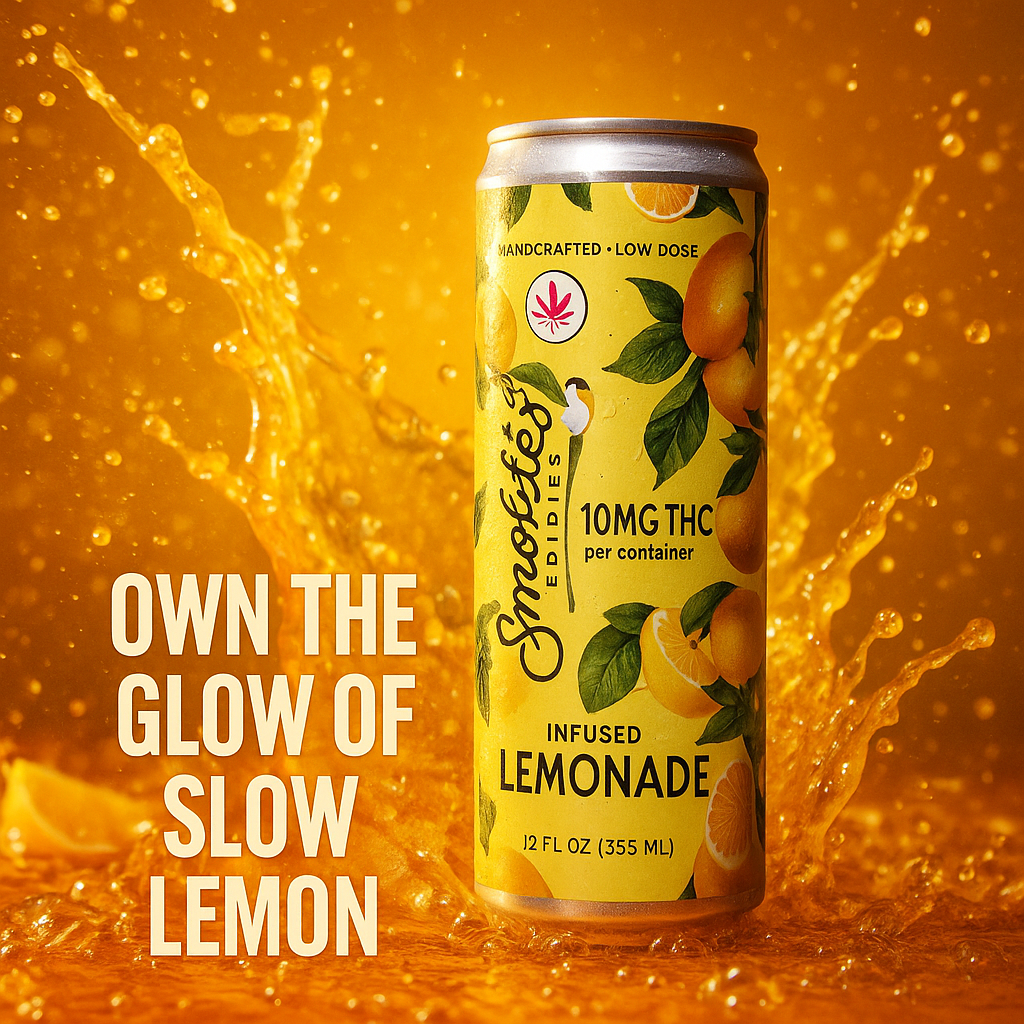 Smokiez Lemonade – 10mg THC | Fast-Acting Delta-9 Drink