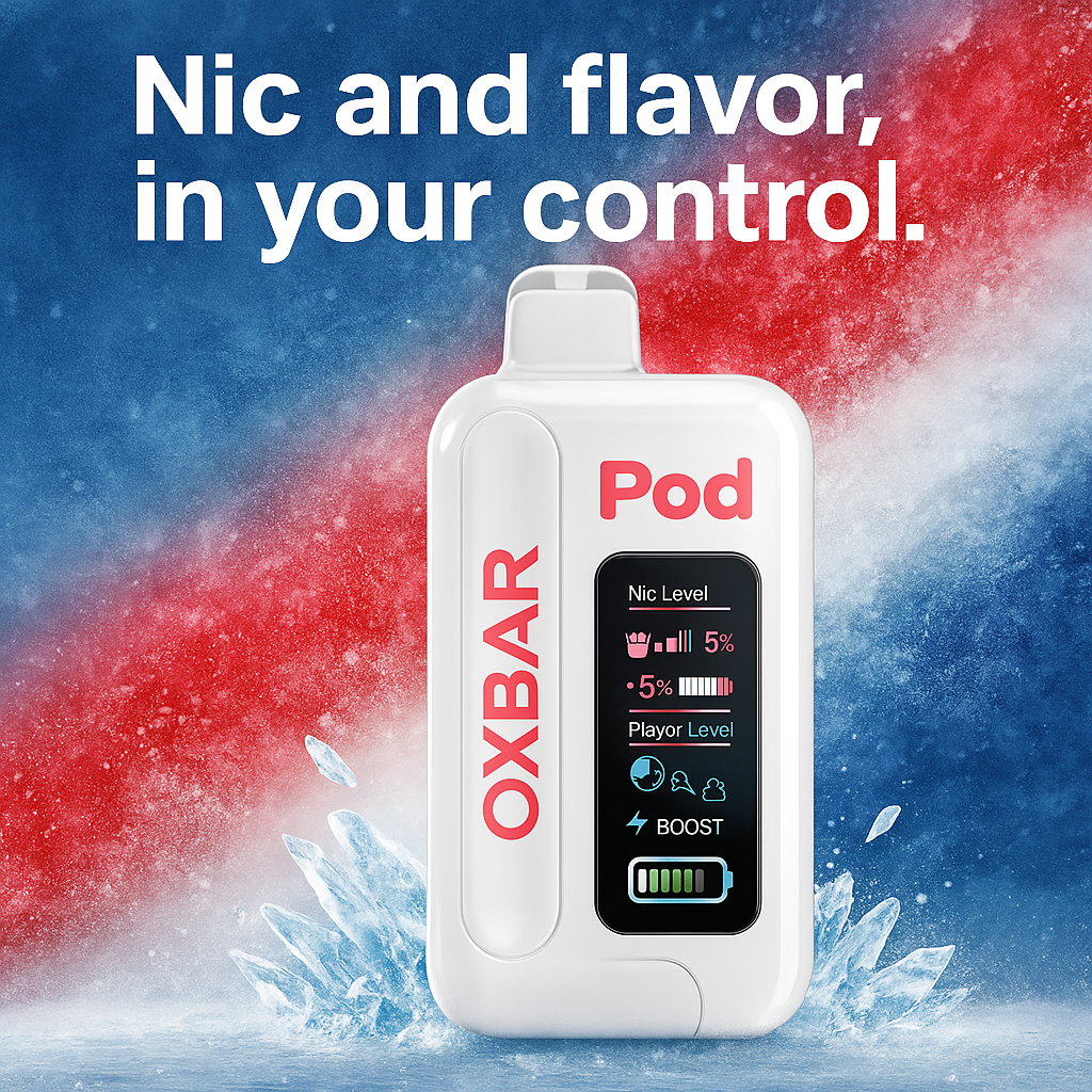 Buy Rocket Pop – OXBAR Nic Switch 35K Puff Disposable Vape w/ Adjustable Nicotine & Flavor Control