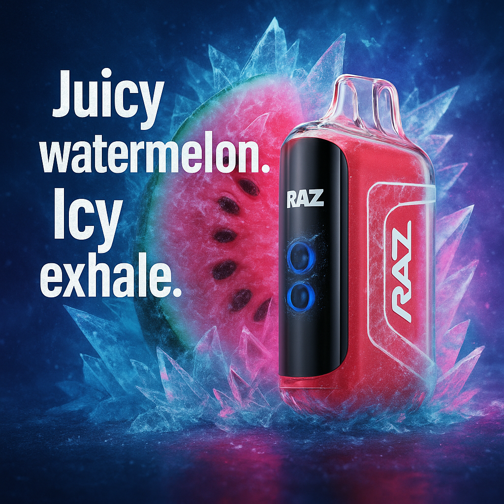 RAZ Watermelon Ice TN9000 – Premium 9K Disposable Vape | Cloud Culture