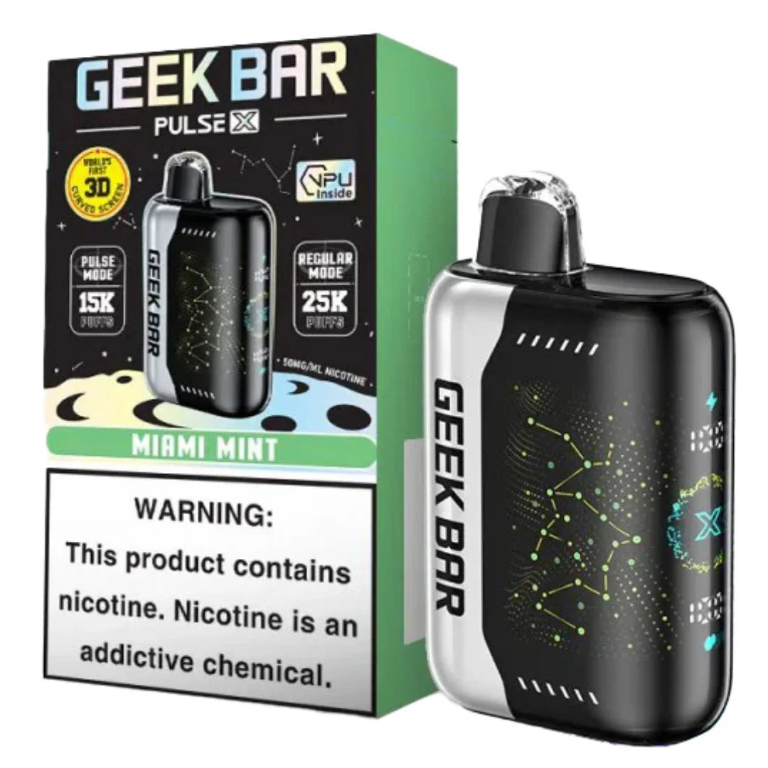 GEEKBAR PULSE X 25000 MIAMI MINT