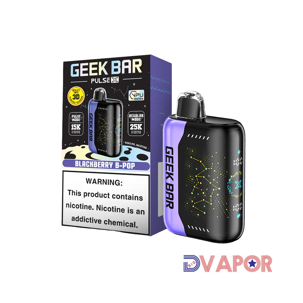 GEEKBAR PULSE X 25000 BLACKBERRY B-BURST