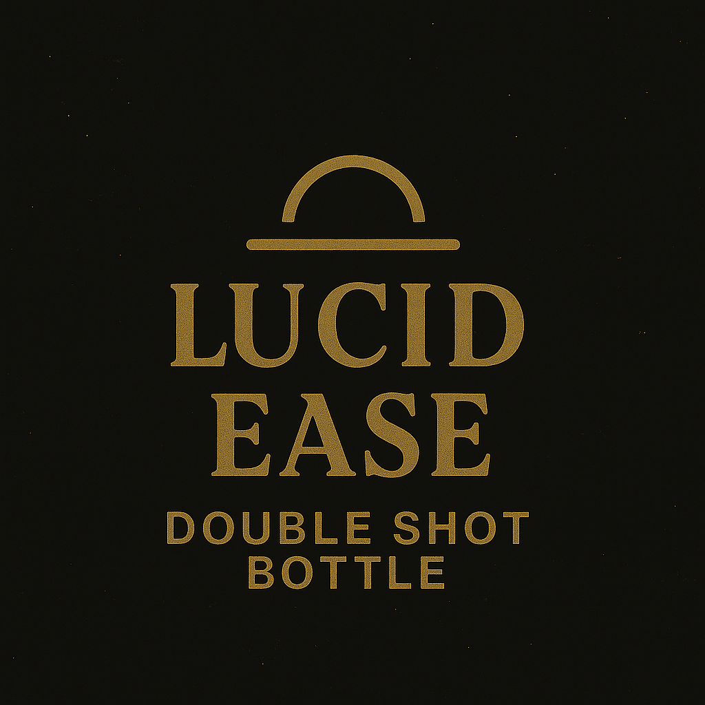 Lucid Ease – Double Shot – Bottle | Functional Mushroom Elixir (Reishi + Bacopa)