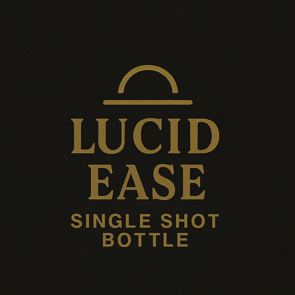 Lucid Ease – Single Shot – Bottle | Functional Mushroom Elixir (Reishi + Bacopa)