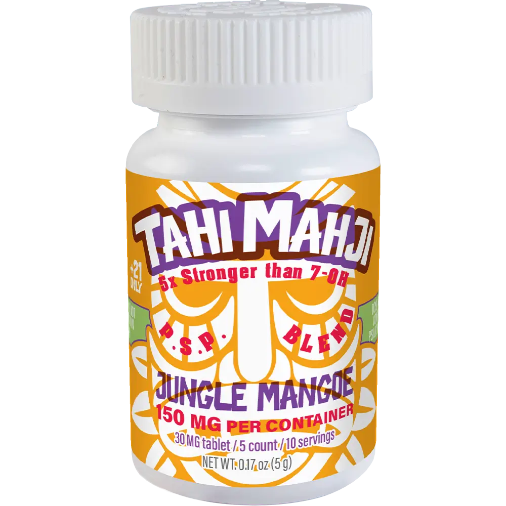 Tahi Mahji P.S.P. Blend Jungle Mango chewable botanical tablet St Pete