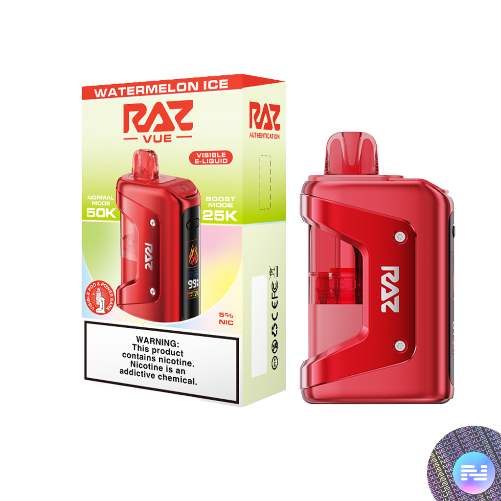 RAZ RX 50K Watermelon Batch | 50K Puff Batch Edition Smart Display Vape - RAZ