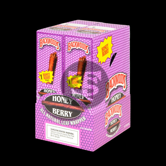 Backwoods Honey Berry Single Cigarillo Sweet Berry Infused Natural Leaf Cigars by Golden Door Cloud Culture St Pete - sid...