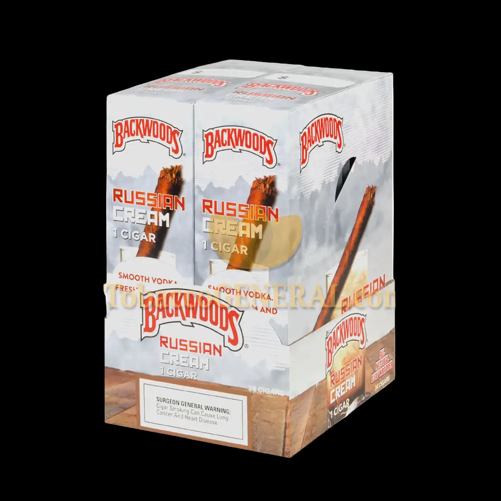 Backwoods Russian Cream Single Cigarillo – Infused Vodka, Coffee & Cream Flavor