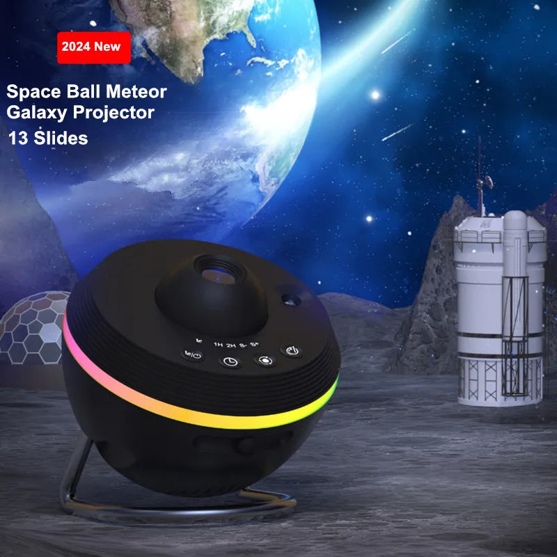 Meteor galaxy projector bedroom ceiling stars aesthetic lighting