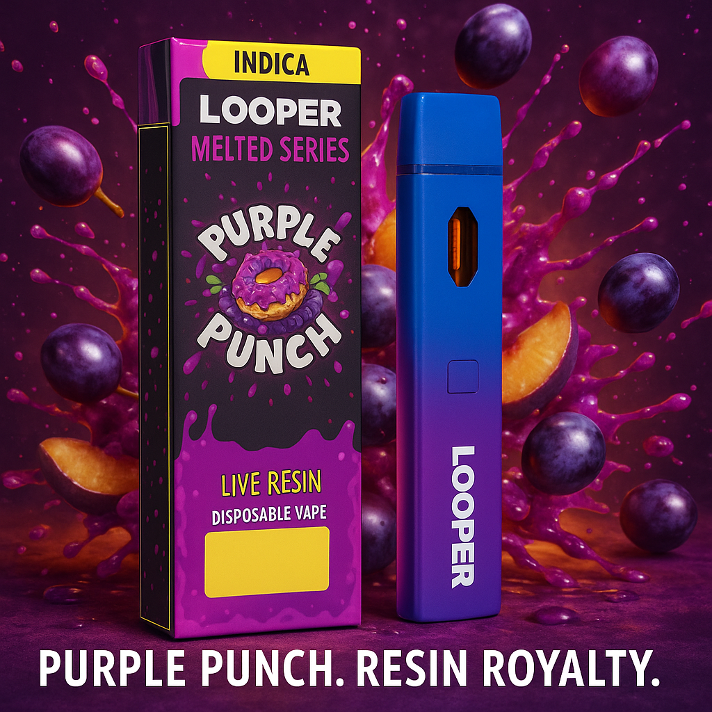 Purple Punch THC-P Disposable 3G Online | Looper Melted Live Resin