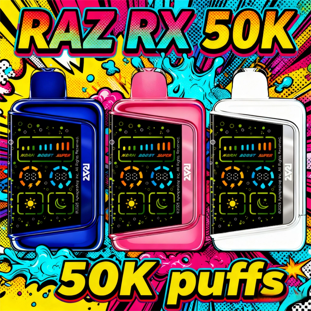RAZ RX 50K Lemon Batch | 50K Puff Batch Edition Smart Display Vape - RAZ