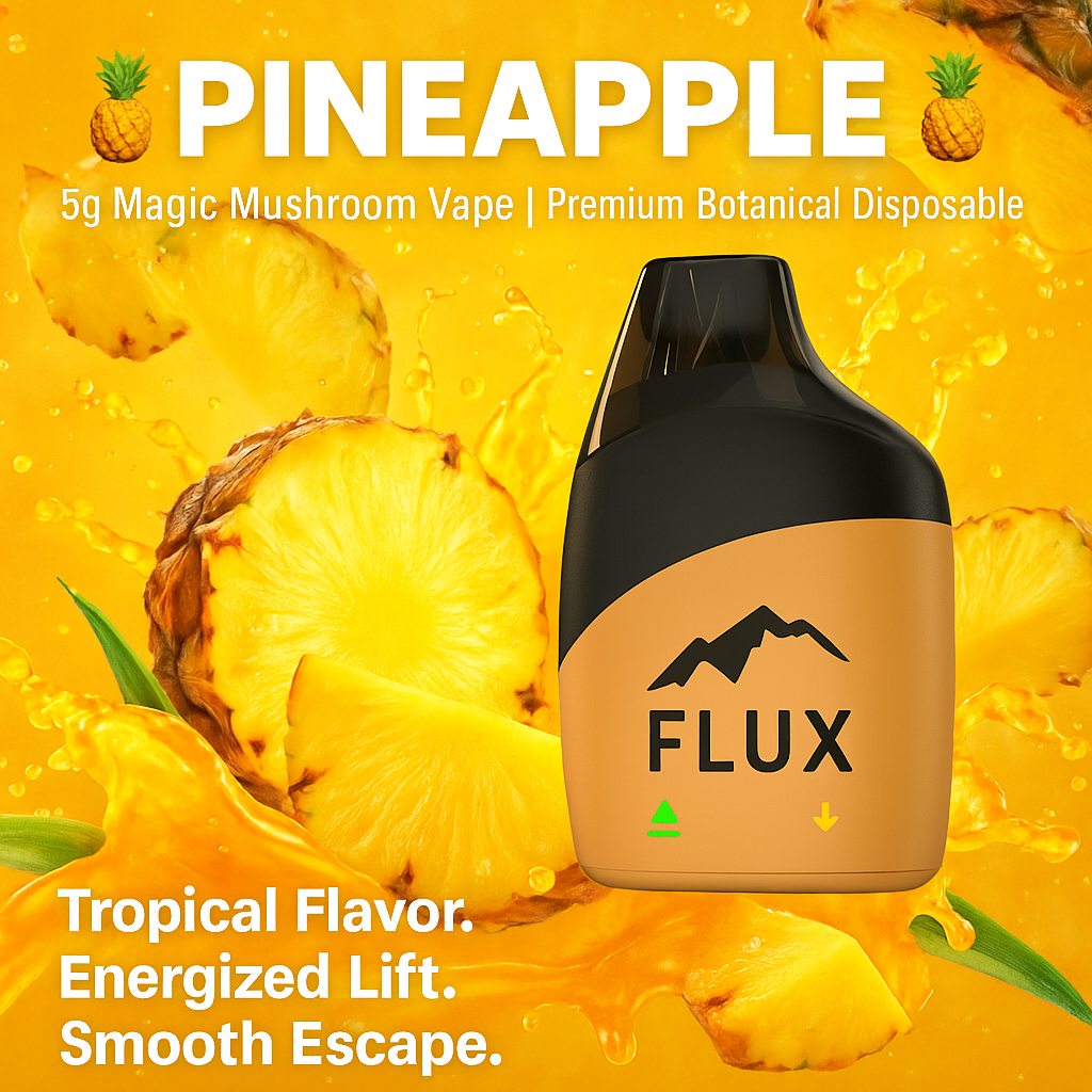 FLUX Magic Mushroom Pineapple - 5GM Premium Botanical Disposable | Cloud Culture