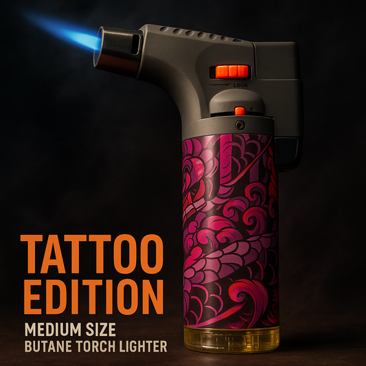 Torch Gun Tattoo Edition – Medium Size Butane Torch Lighter