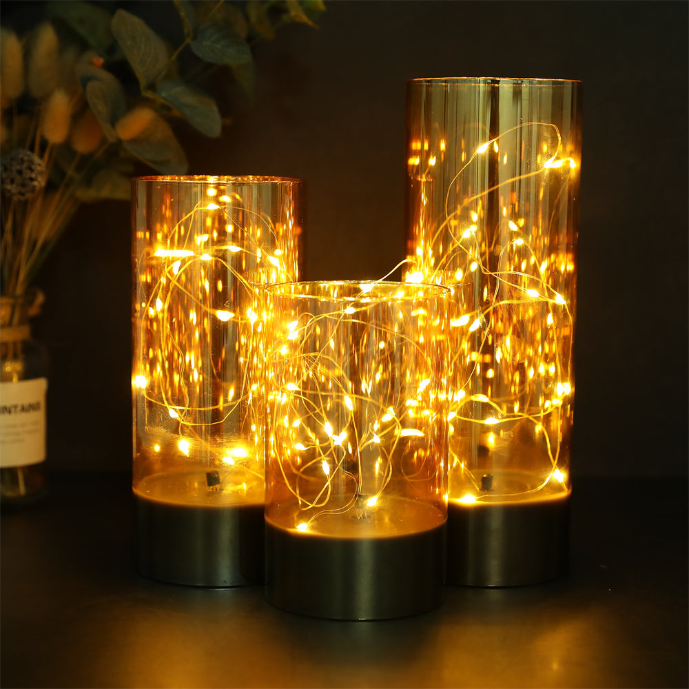 Crystal star lamp aesthetic desk lighting mood light creative workspace