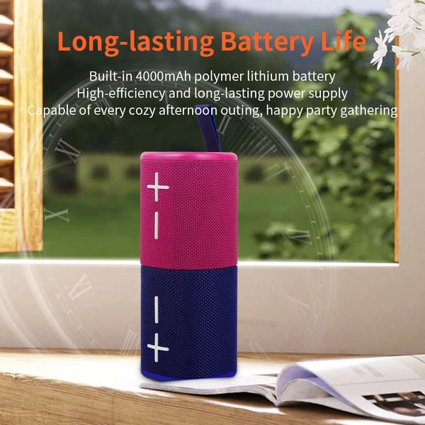 Magnetic bluetooth speaker portable split stereo aesthetic