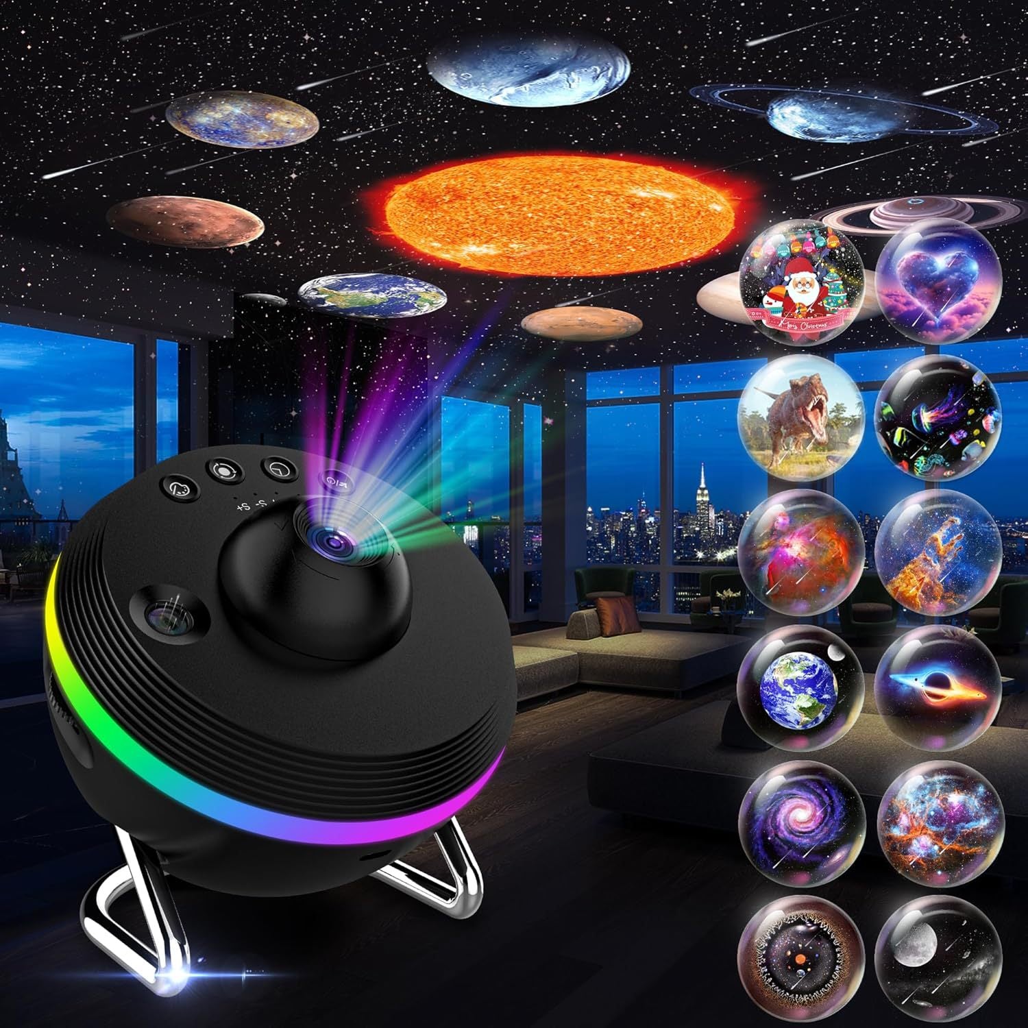 Planetarium projector 13-in-1 space vibes aesthetic room cosmos