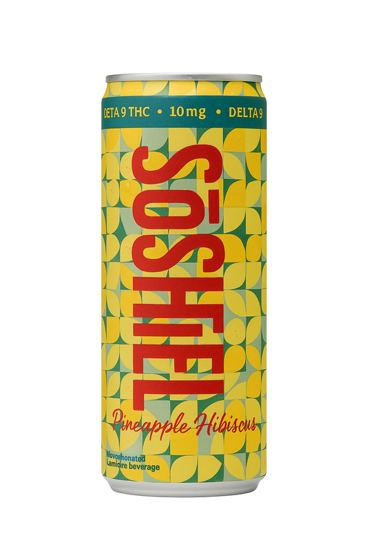 SoSHEL Pineapple Mule – 10mg THC | Hemp-Derived Delta-9 Mocktail