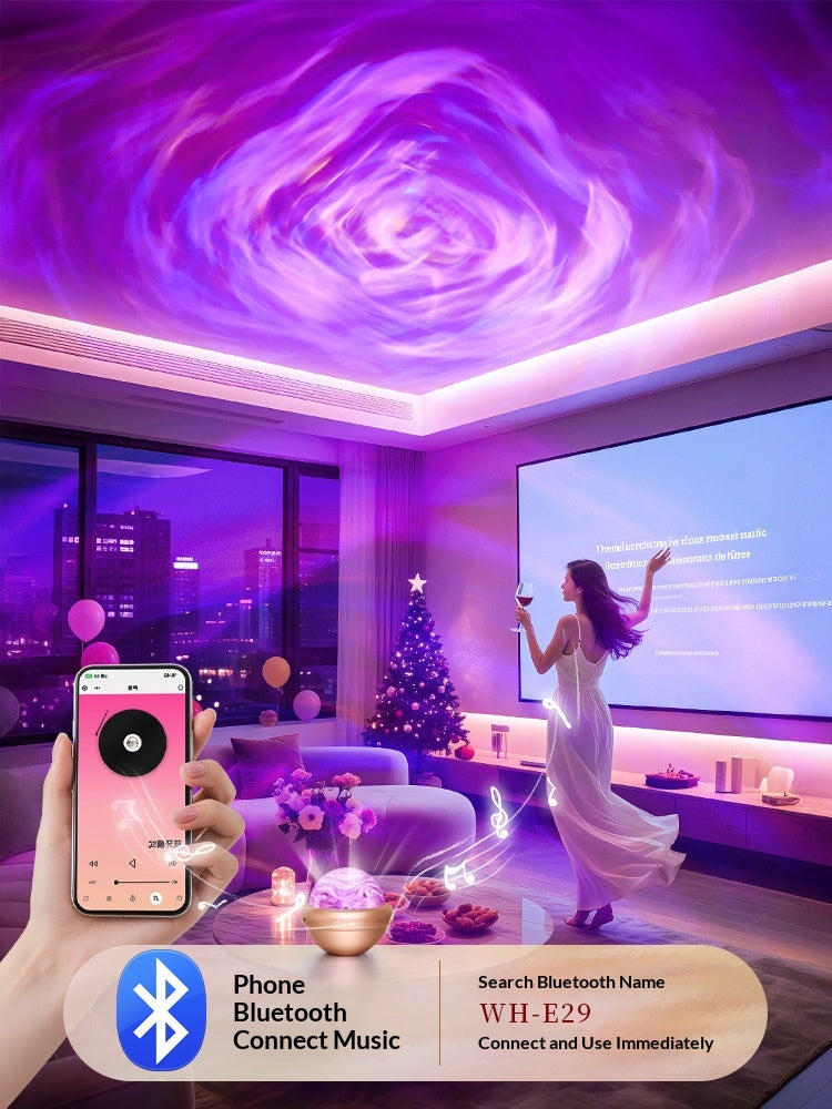 Rose starlight lamp atmosphere projector aesthetic room romantic