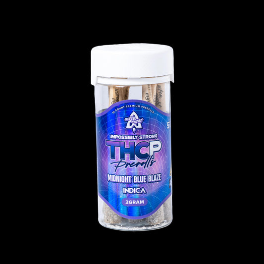 Midnight Blue Blaze THC-P Preroll – Astro Eight 2GRM Premium Indica | Nighttime Cannabis