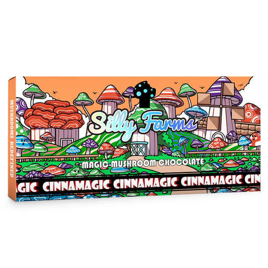 Cinnamon Mushroom Chocolate Bar – Silly Farms Cinnamagic