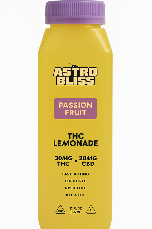 Astro Bliss Passion Fruit  – 30mg THC | Fast-Acting Cannabis Beverage