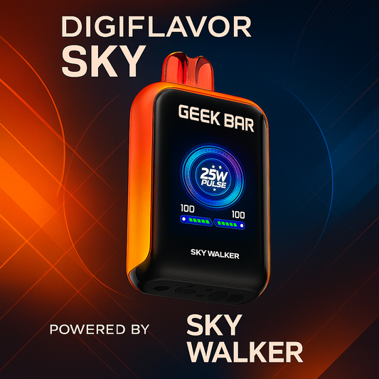 Digiflavor Sky Skywalker powered by Geek Bar- Rechargeable 25000 Puff Disposable Vape
