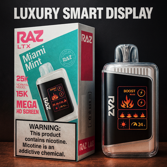 RAZ LTX 25K Miami Mint – Luxury Smart Display | Cloud Culture