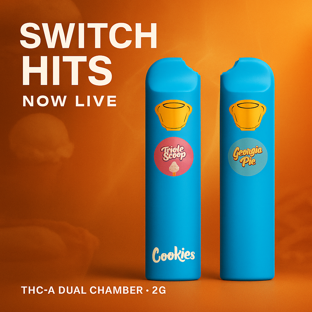 Premium Cookies THC-A Vape – Triple Scoop x Georgia Pie Dual 2G