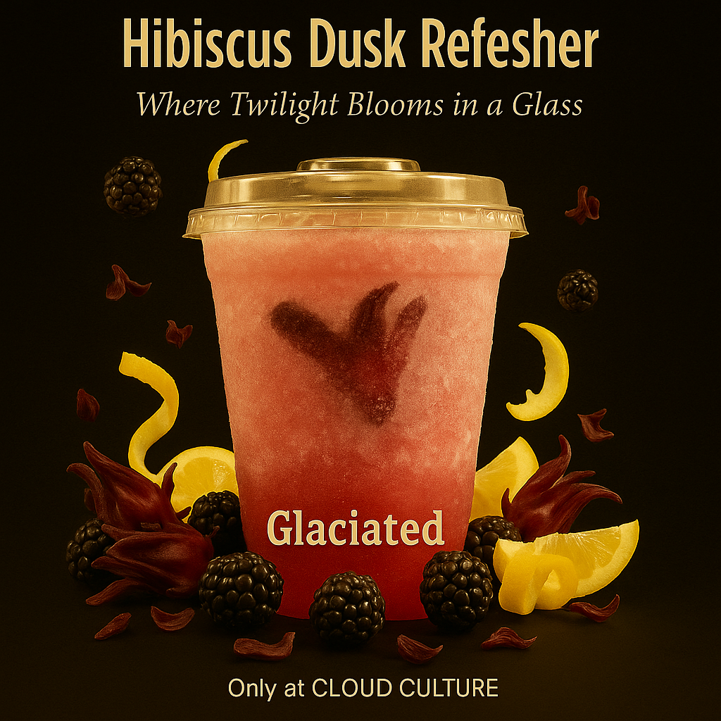 Hibiscus Dusk Refresher – Artisan Twilight Berry Luminous Signature 20oz