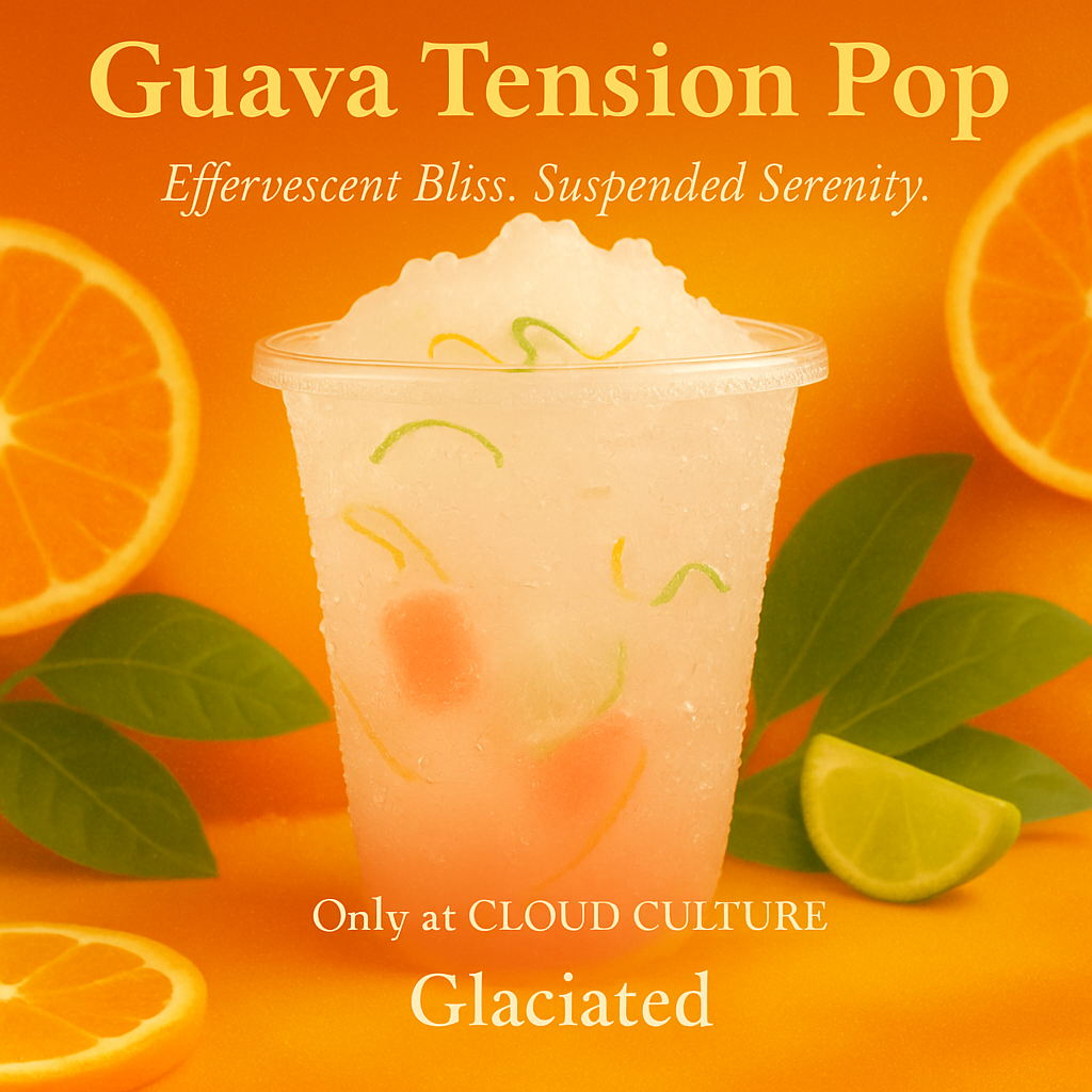 Guava Tension Pop – Lush Tropical Citrus 20oz | Cloud Culture Custom Refresher