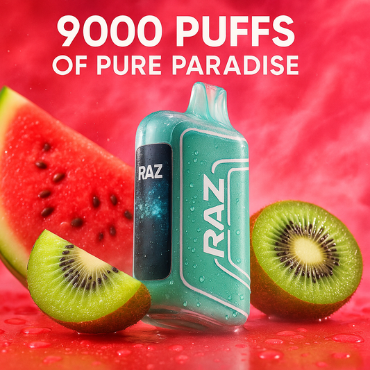 Tiffany RAZ TN9000 Dream Edition Vape – 9000 Puff Rechargeable (5% Nicotine, Mesh Coil)