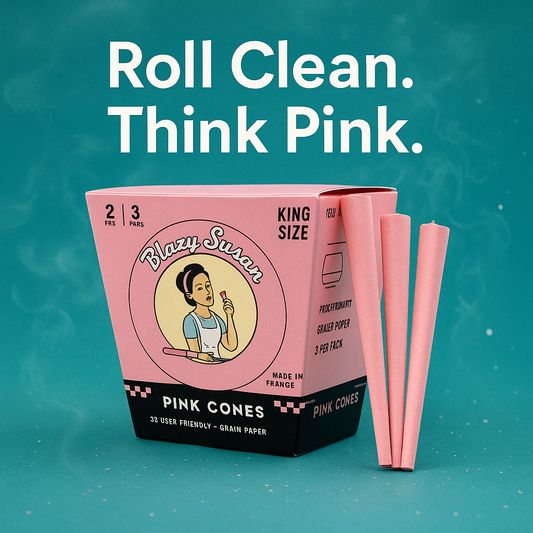 Blazy Susan Pink King Size Cones – Pre-Rolled 3-Pack