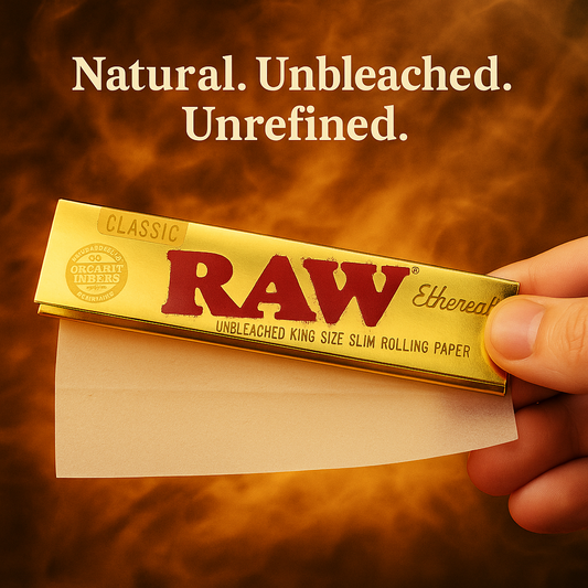 RAW Ethereal King Size Slim – Ultra-Thin Rolling Papers | Cloud Culture