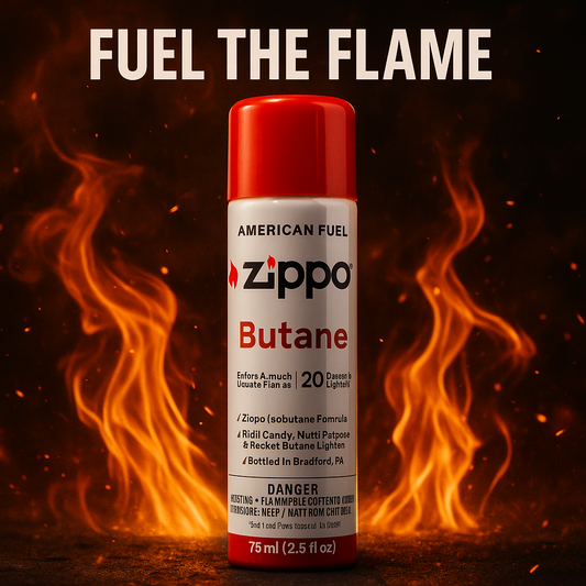 Zippo Butane Fuel – 2.5 oz Refillable Lighter Canister