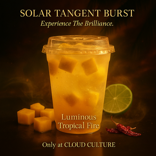 Solar Tangent Burst – Luminous Tropical Fire 20oz | Cloud Culture Custom Refresher