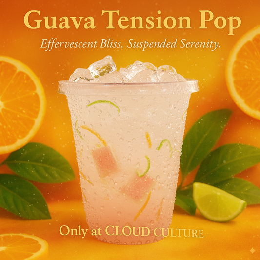 Guava Tension Pop – Lush Tropical Citrus 20oz | Cloud Culture Custom Refresher
