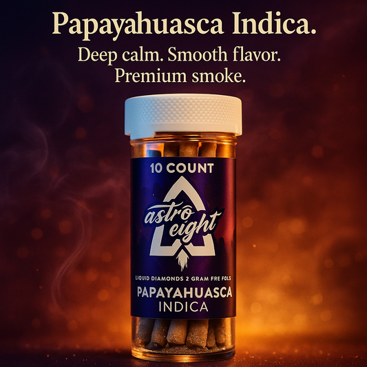 (10ct Jar) Papayahuasca THCA Preroll 2g Indica Liquid Diamonds | Cloud Culture