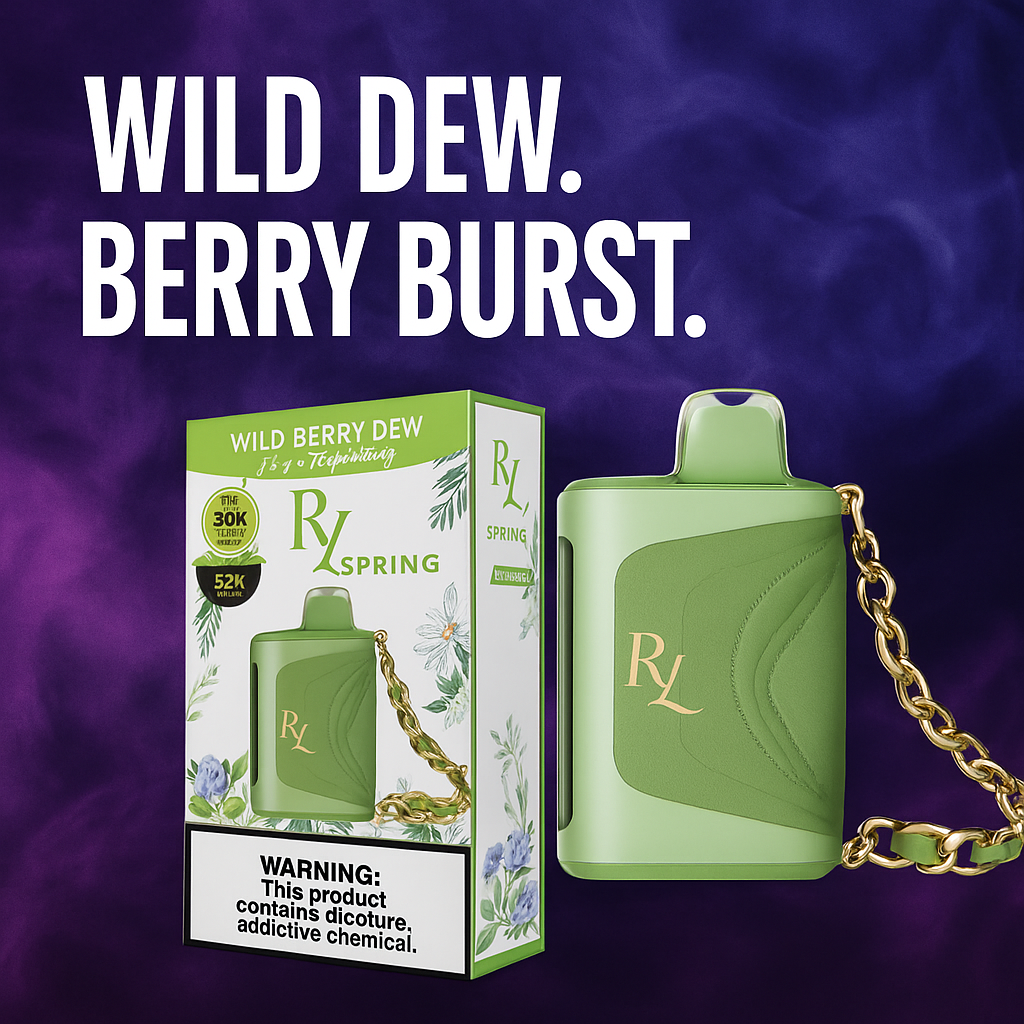 Wild Berry Dew RYL Classic 35K – Disposable Vape | USB‑C Recharge