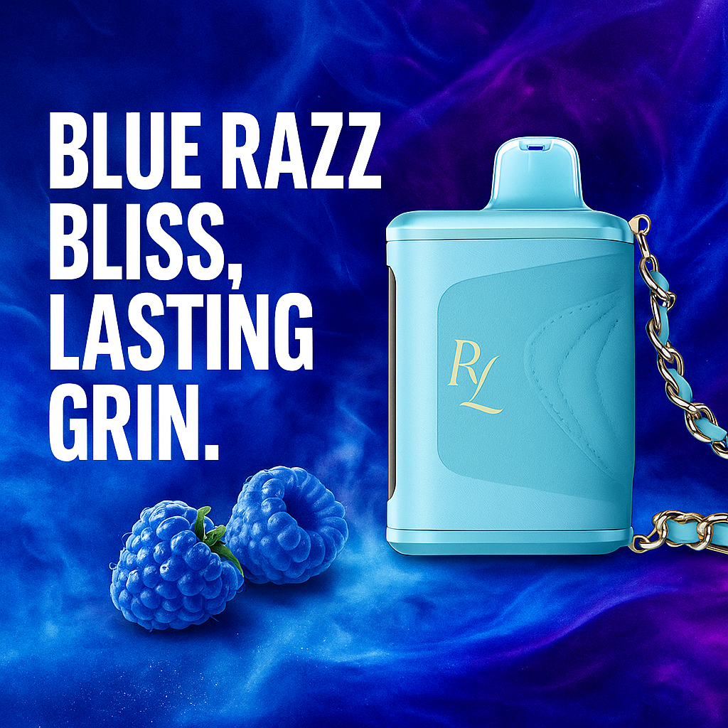 Blue Raz Bliss RYL Classic 35K – Disposable Vape | USB‑C Recharge