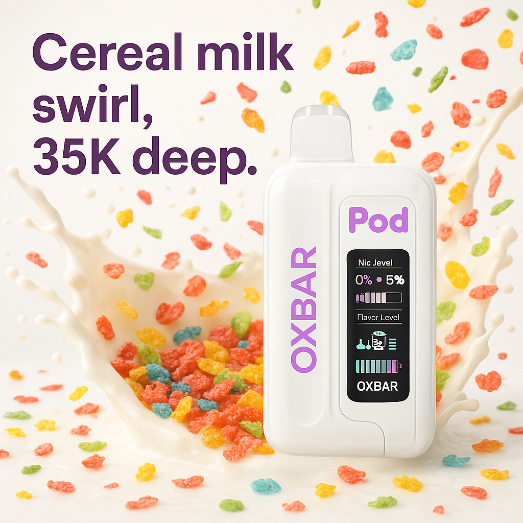 Buy Fruity Pebz – OXBAR Nic Switch 35K Puff Disposable Vape w/ Adjustable Nicotine & Flavor Control