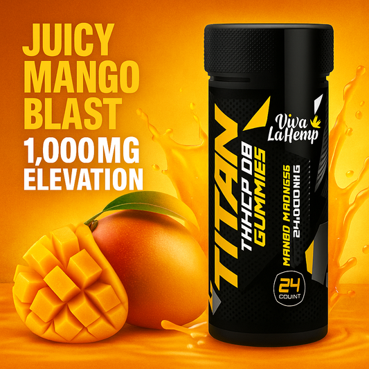 Viva La Hemp Mango Madness – 24,000mg THC-P + Delta-8 | 24ct