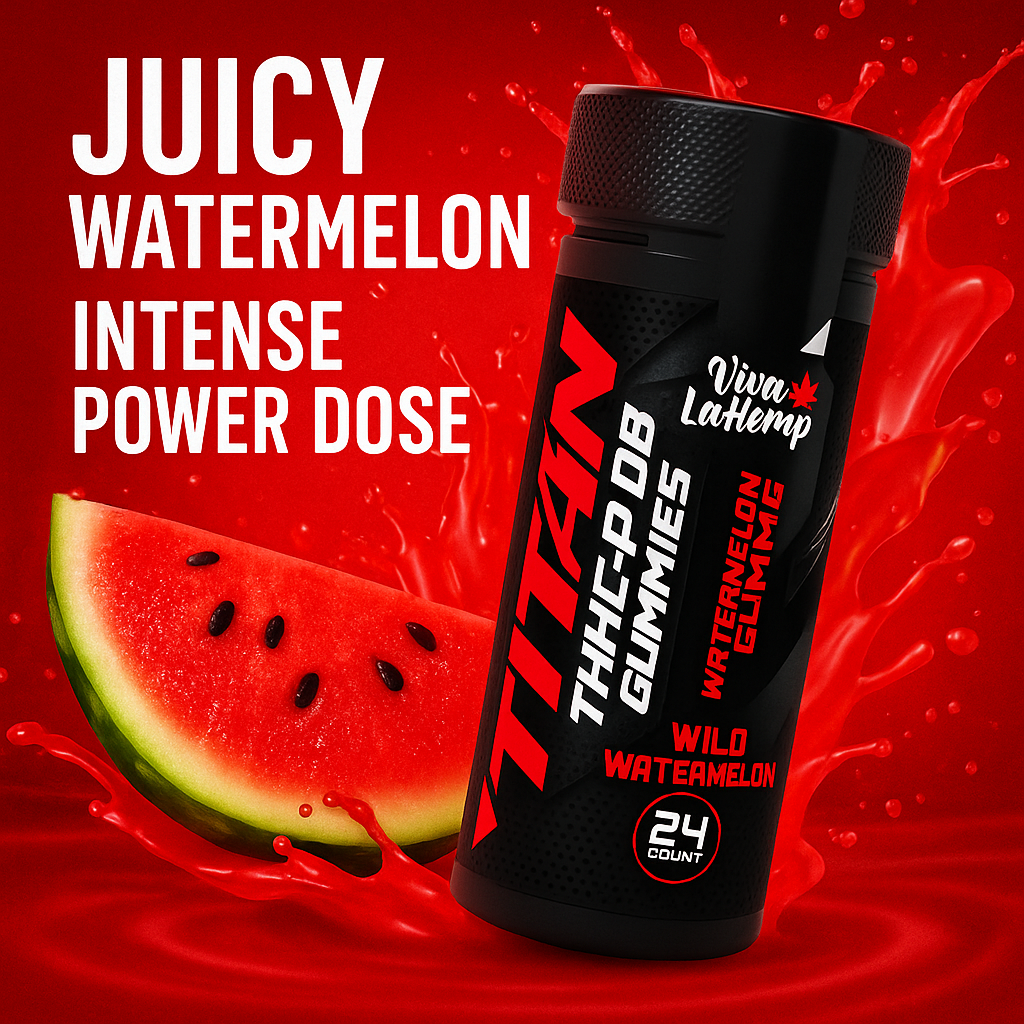 Viva La Hemp Wild Watermelon – 24,000mg THC-P + Delta-8 | 24ct