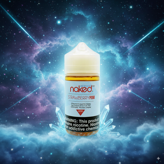 Buy Naked 100 Strawberry Pom 12mg — Premium Fruit Menthol Vape Juice | Cloud Culture